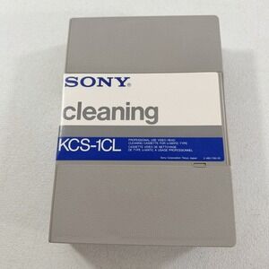 Sony KCS-1CL Cleaning Cassette For U-Matic Type Professional Japan